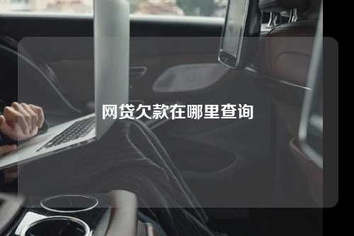 网贷欠款在哪里查询